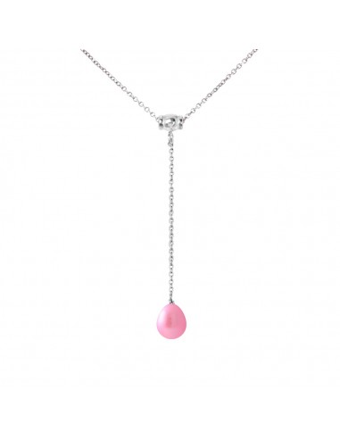 PERLINEA Collier Cravate Perle de...