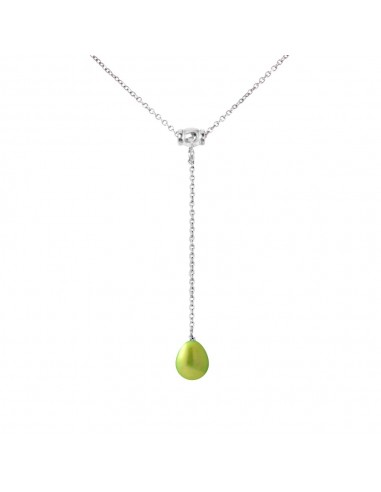 PERLINEA Collier Cravate Perle de...