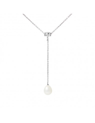 PERLINEA Collier Cravate Perle de...