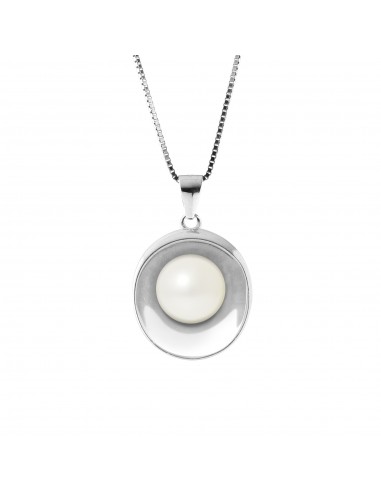 PERLINEA Collier Moon Perle de...