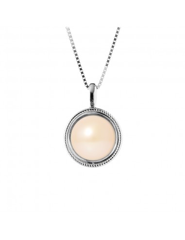 PERLINEA Collier Simple Perle de...