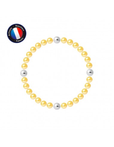 PERLINEA Bracelet Porte Bonheur Perle...