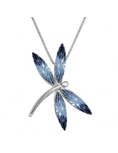 Collier Libellule bleu...